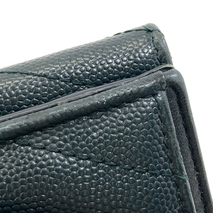 SAINT LAURENT Cassandra Tri-fold wallet (with Coin Pocket) Leather Ladies [Used]
