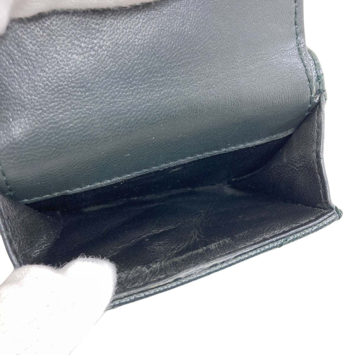 SAINT LAURENT Cassandra Tri-fold wallet (with Coin Pocket) Leather Ladies [Used]