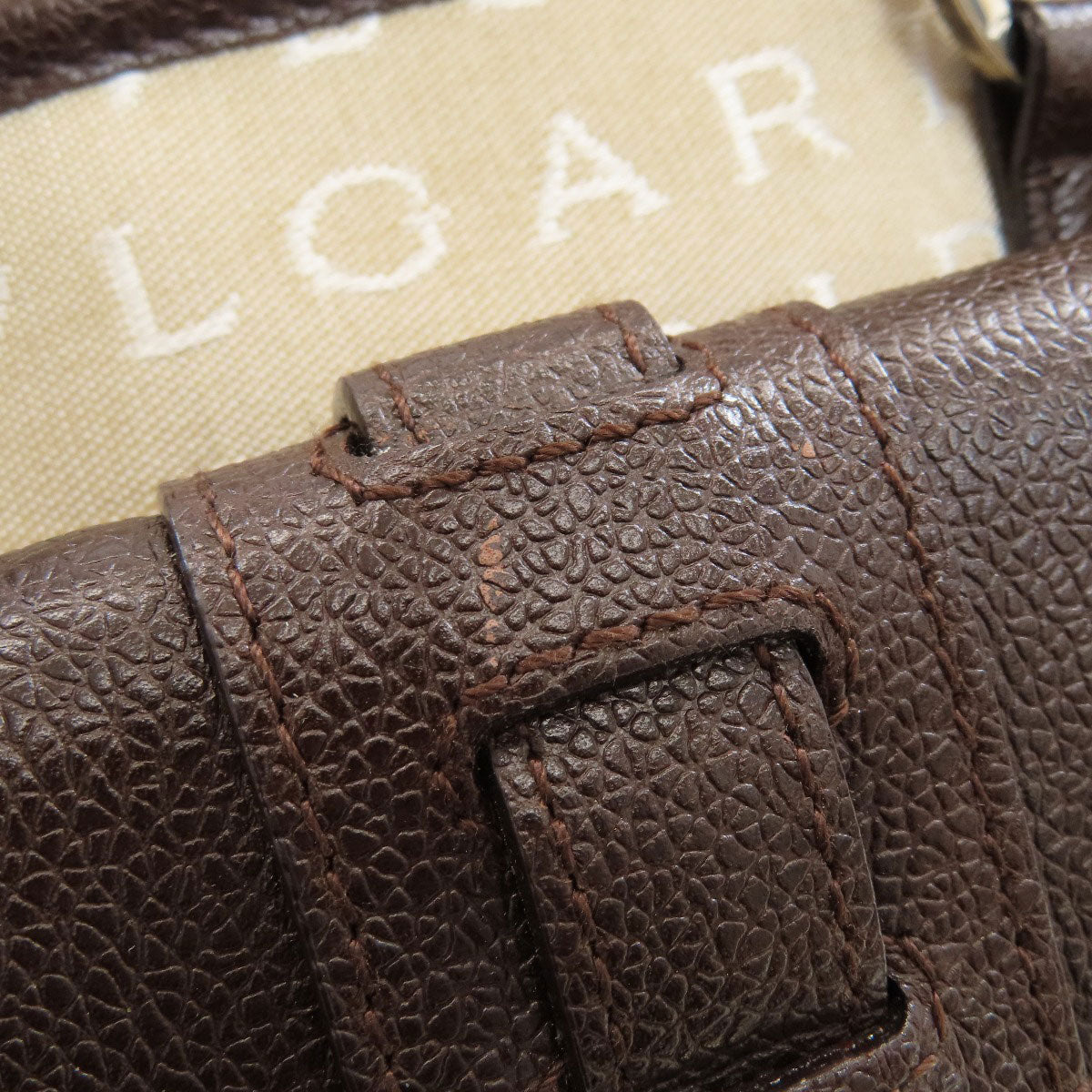 BVLGARI Logo mania Tote Bag Canvas Ladies [Used]