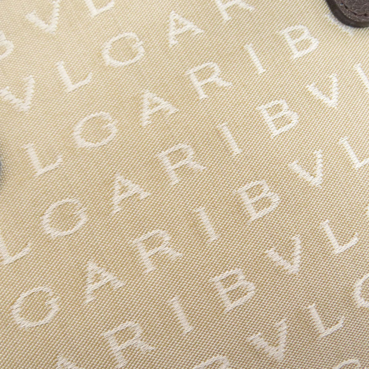 BVLGARI Logo mania Tote Bag Canvas Ladies [Used]