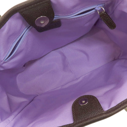 BVLGARI Logo mania Tote Bag Canvas Ladies [Used]