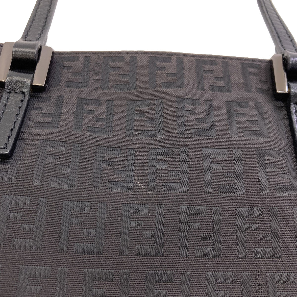 FENDI Zucchino Handbag Canvas Ladies [Used]