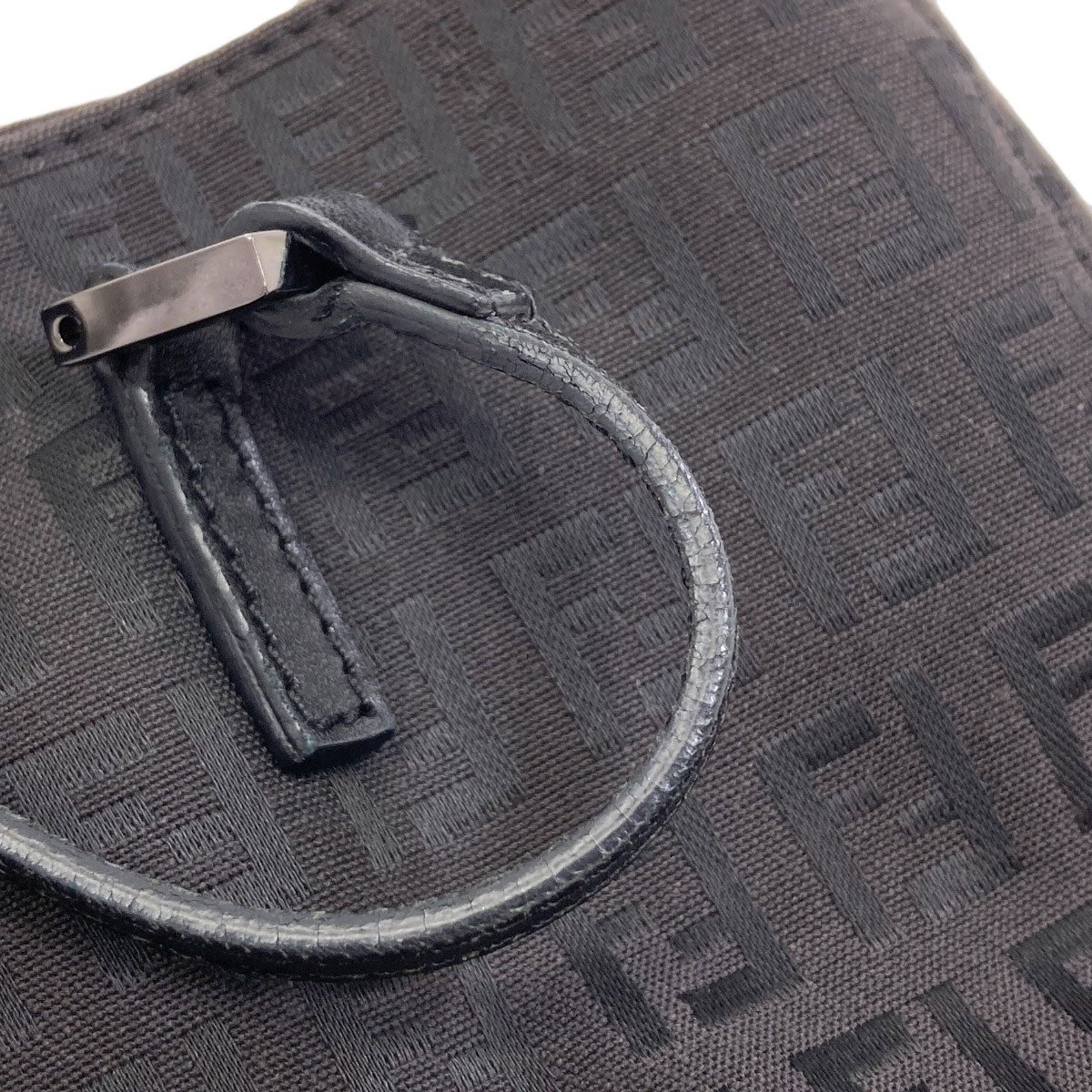 FENDI Zucchino Handbag Canvas Ladies [Used]
