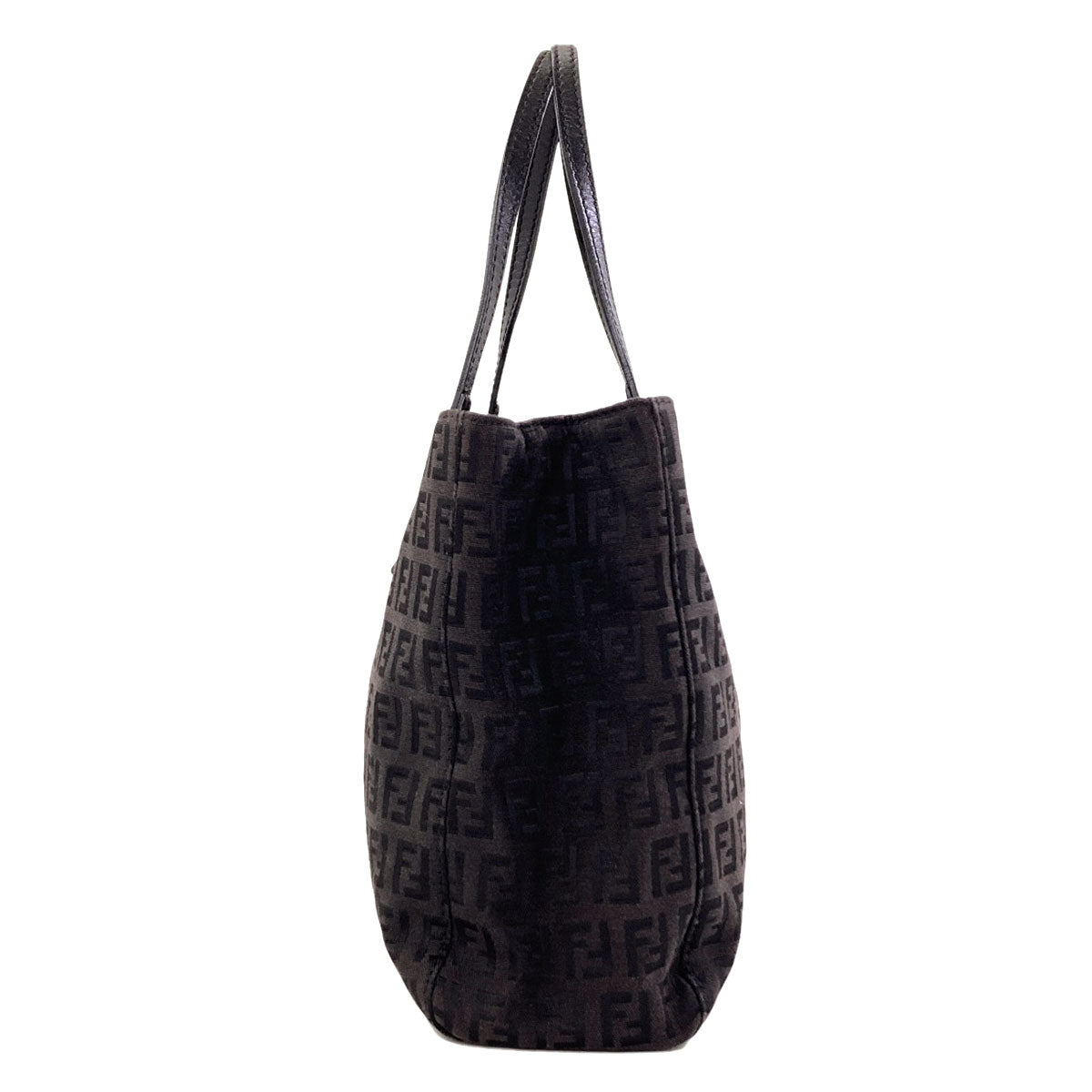FENDI Zucchino Handbag Canvas Ladies [Used]