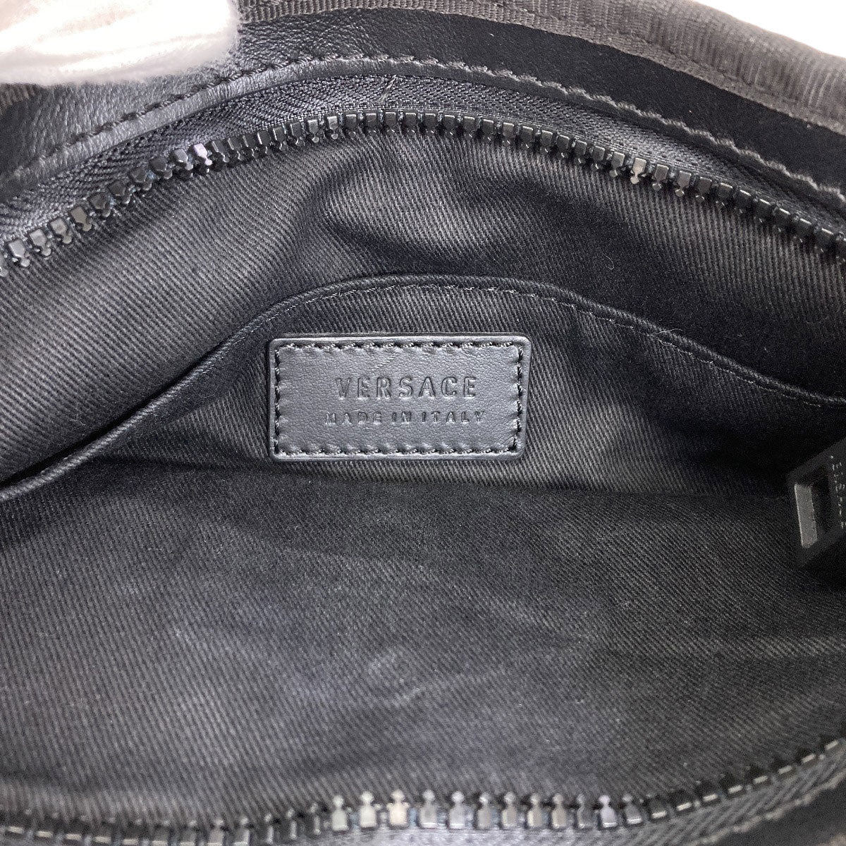 VERSACE Medusa Quilting Shoulder Bag Nylon mens [Used]