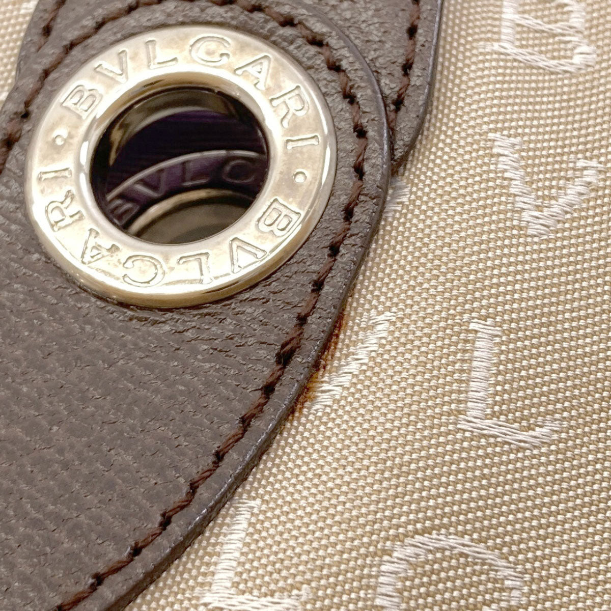 BVLGARI Logo mania Handbag Canvas Ladies [Used]