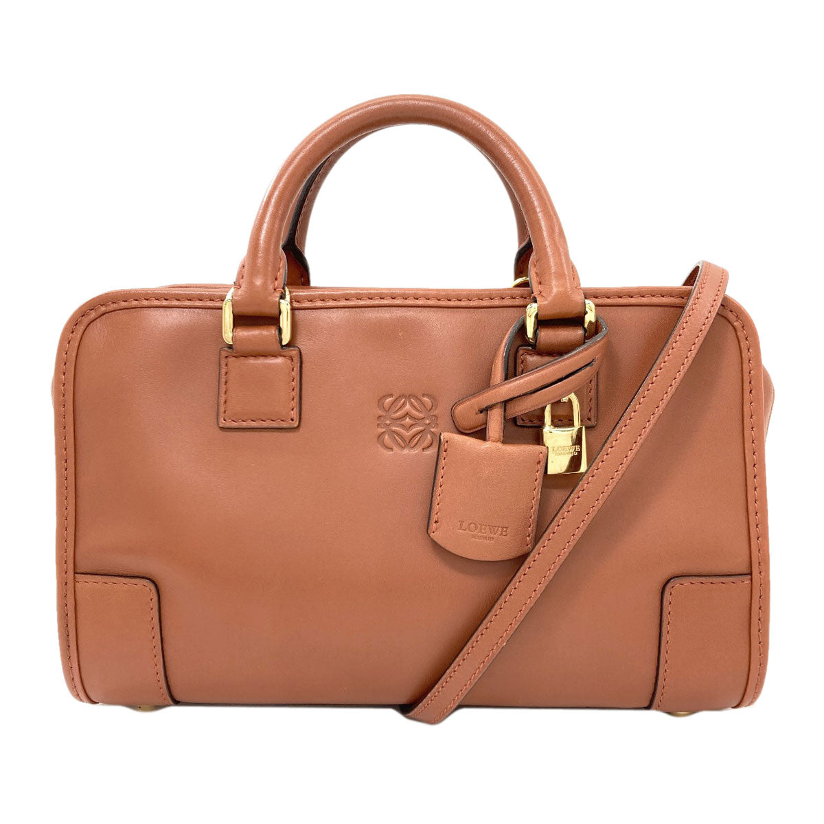 LOEWE Amazona 2WAY Handbag Calf Ladies [Used]