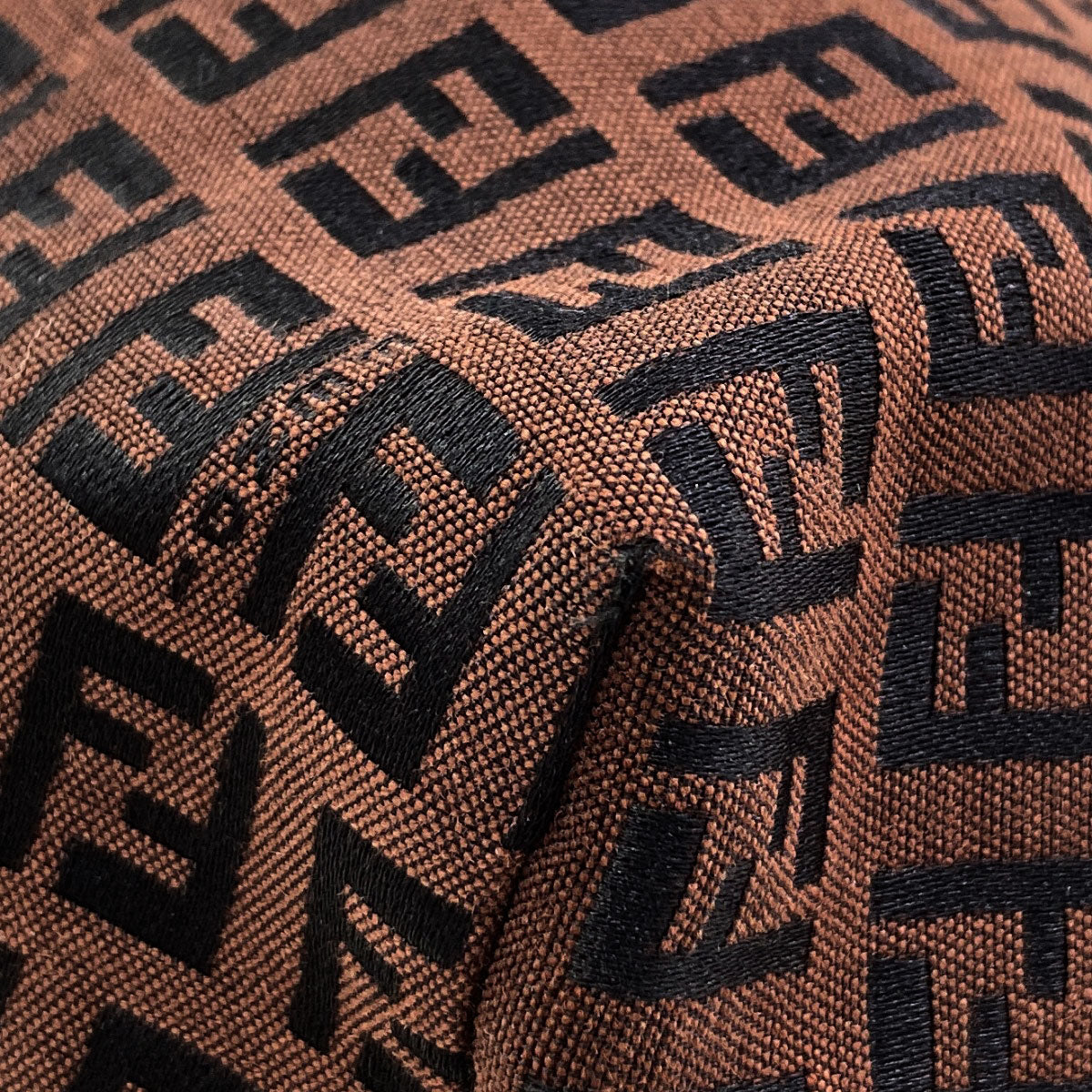 FENDI Zucchino Tote Bag Canvas LeatherLadies [Used]