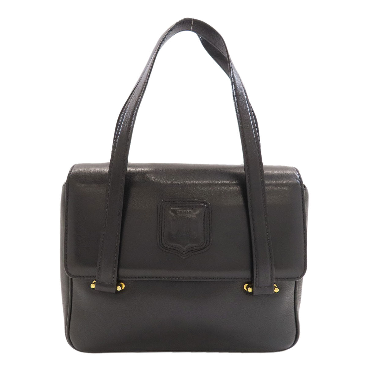 CELINE Triomphe Tote Bag Leather Ladies [Used]