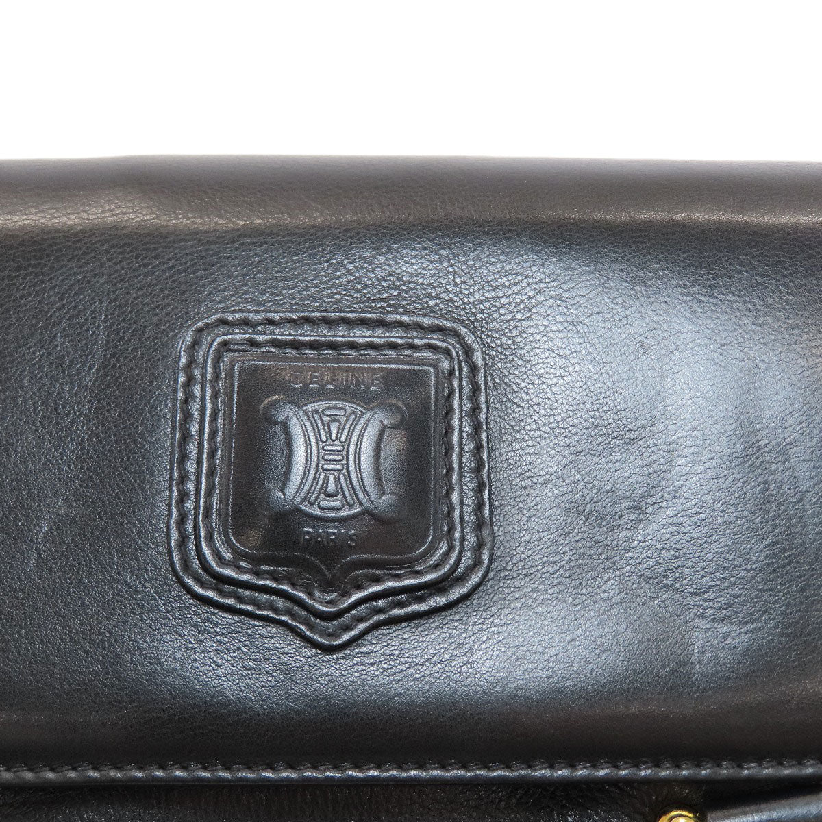 CELINE Triomphe Tote Bag Leather Ladies [Used]
