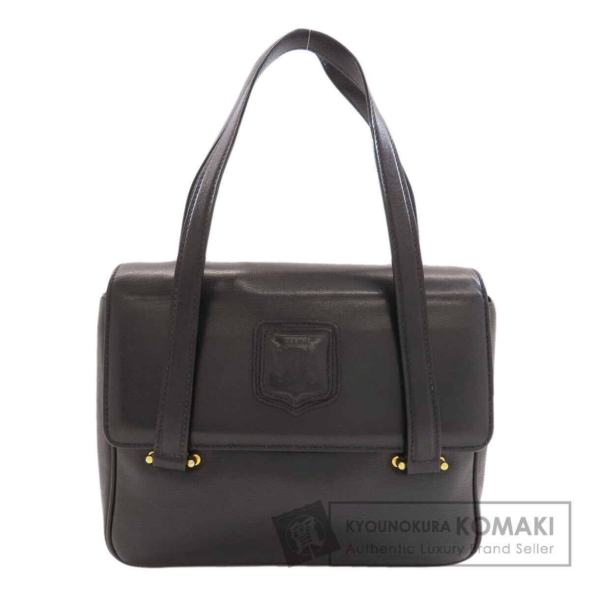 CELINE Triomphe Tote Bag Leather Ladies [Used]