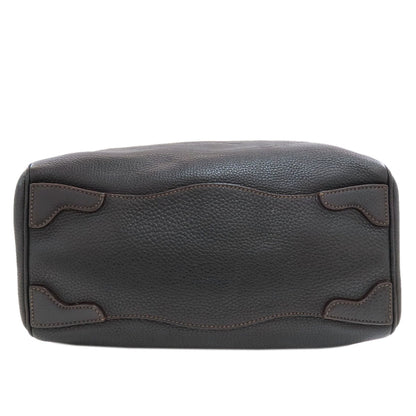 PRADA Embossed logo Handbag Leather Ladies [Used]