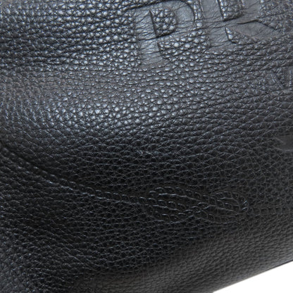 PRADA Embossed logo Handbag Leather Ladies [Used]