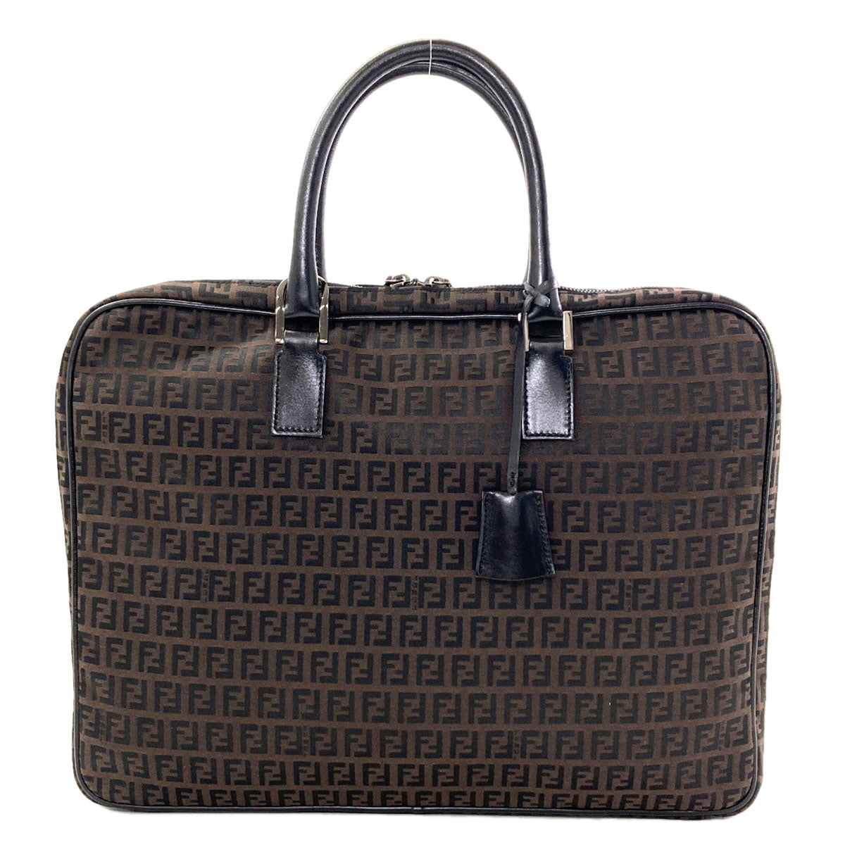 FENDI Zucca pattern Business bag Canvas mens [Used]