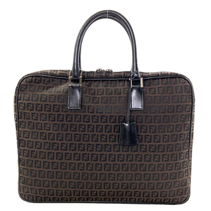 FENDI Zucca pattern Business bag Canvas mens [Used]