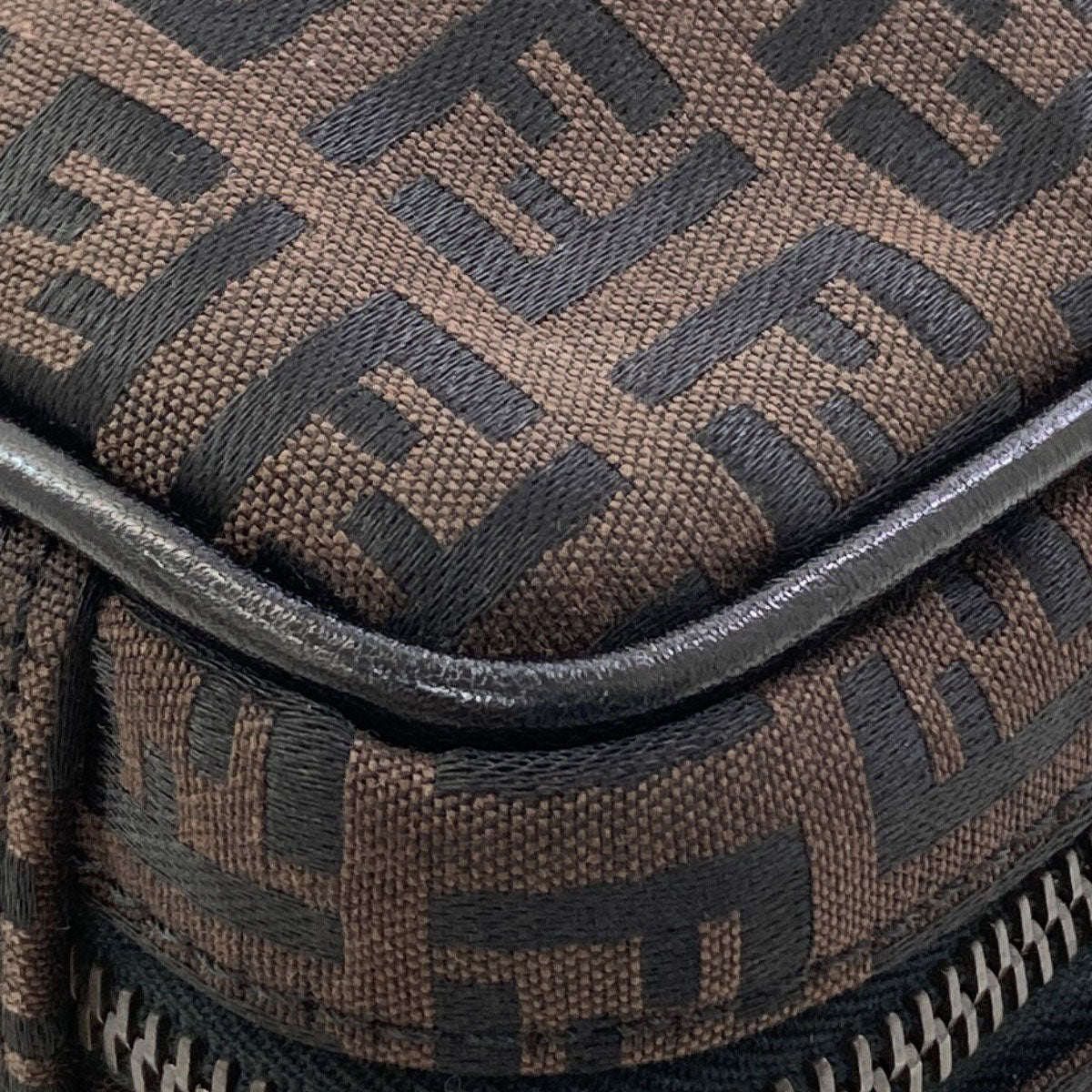 FENDI Zucca pattern Business bag Canvas mens [Used]