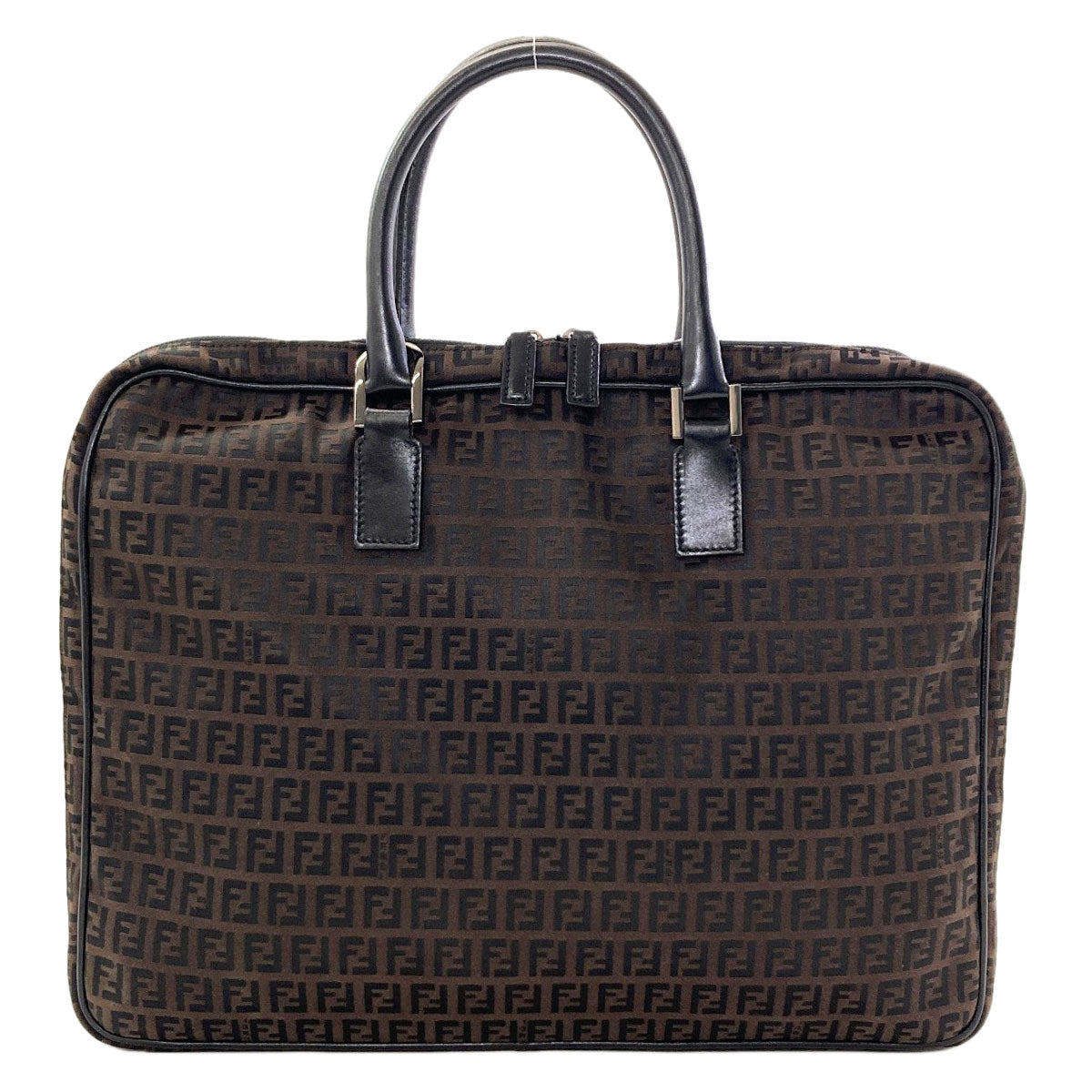 FENDI Zucca pattern Business bag Canvas mens [Used]
