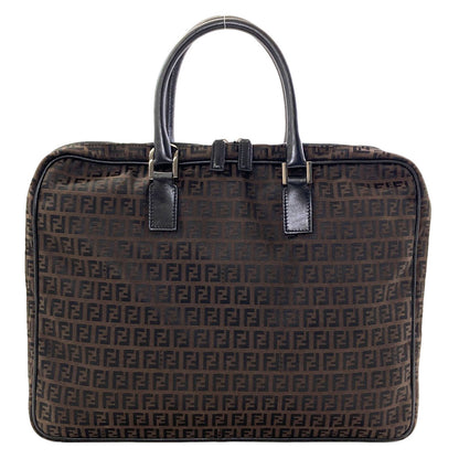 FENDI Zucca pattern Business bag Canvas mens [Used]