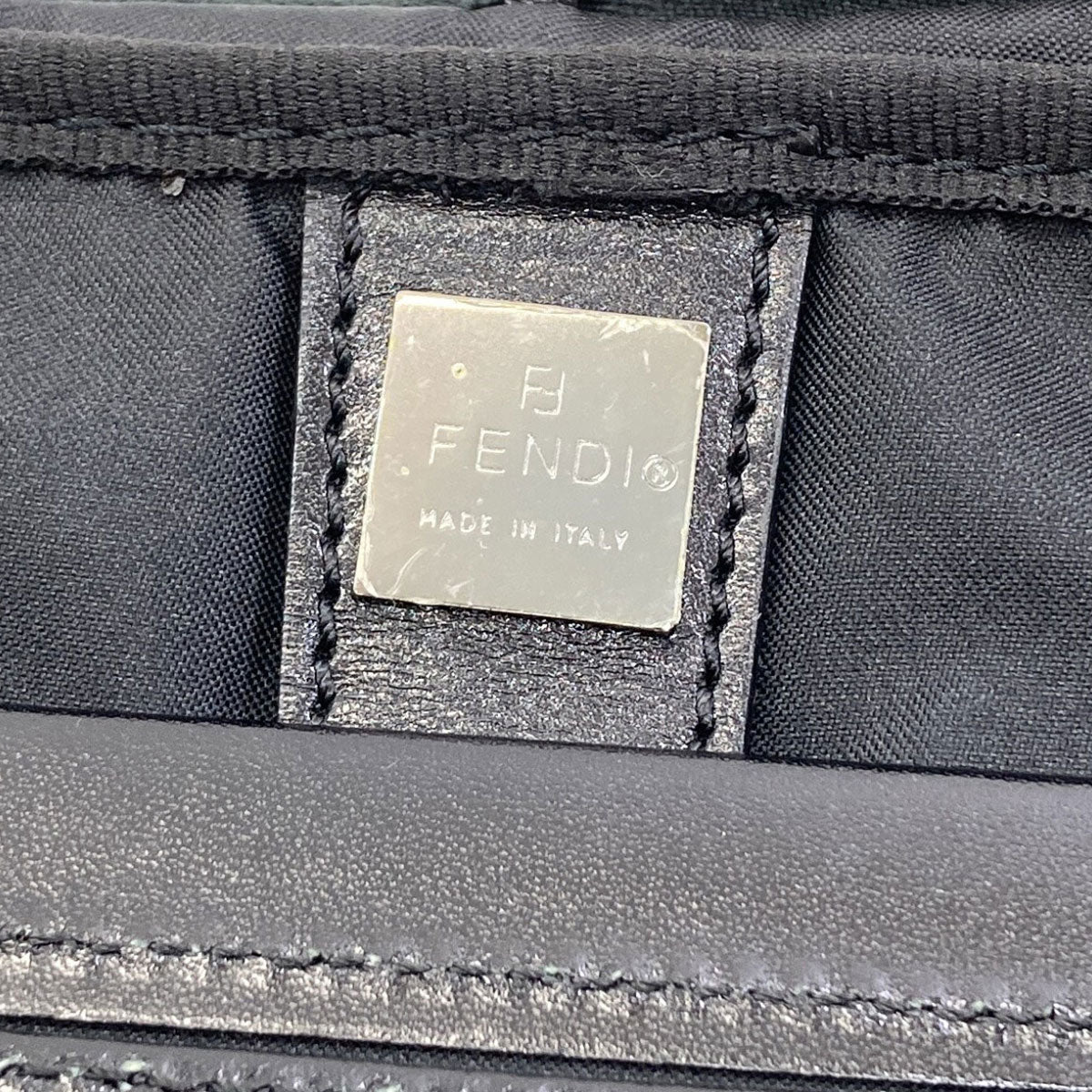 FENDI Zucca pattern Business bag Canvas mens [Used]