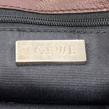LOEWE anagram Shoulder Bag Leather Ladies [Used]