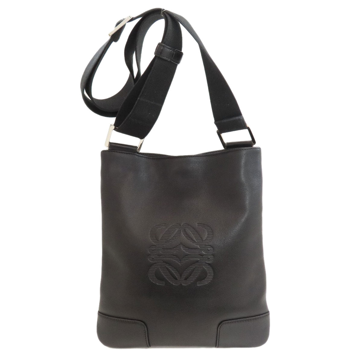 LOEWE anagram Shoulder Bag Leather Ladies [Used]
