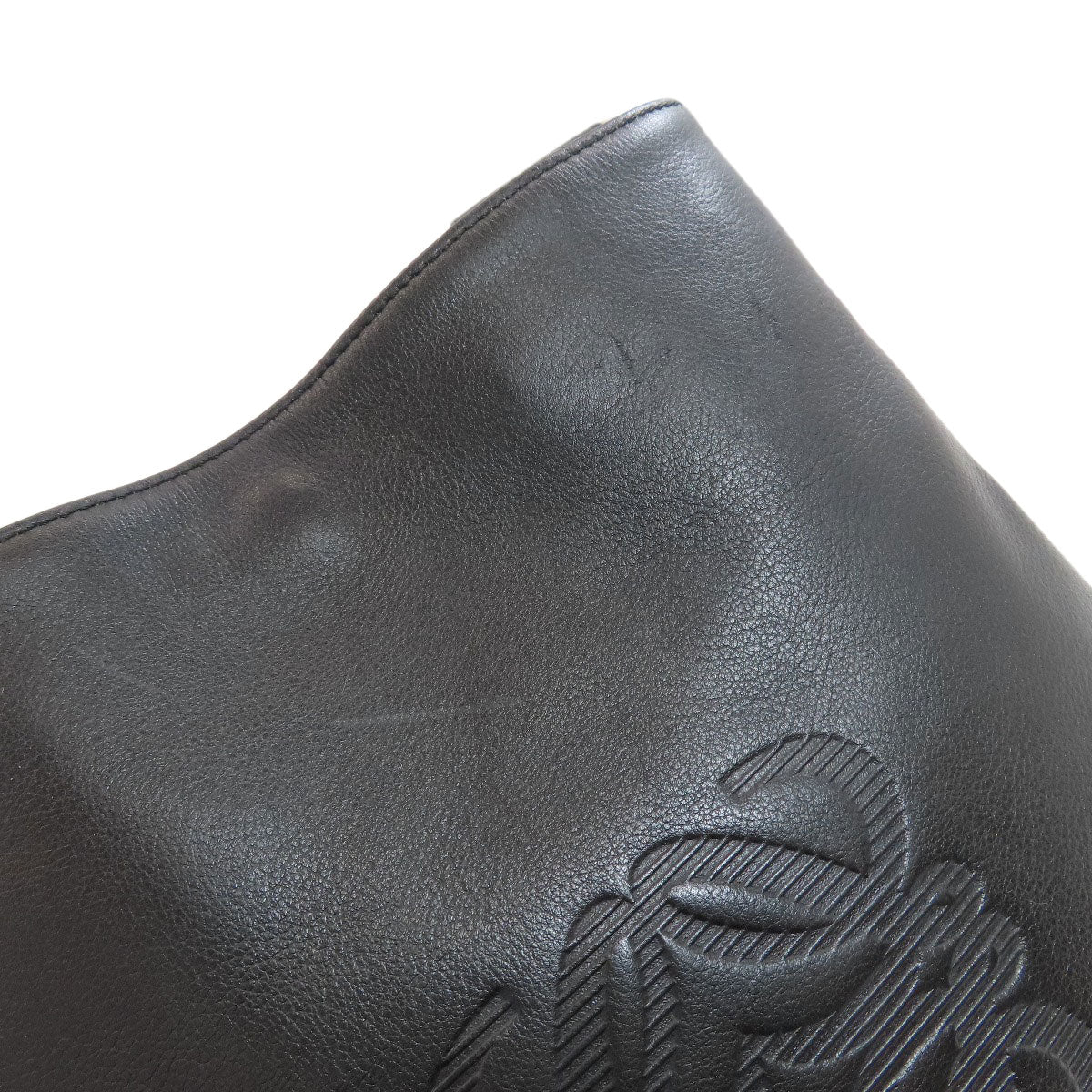 LOEWE anagram Shoulder Bag Leather Ladies [Used]