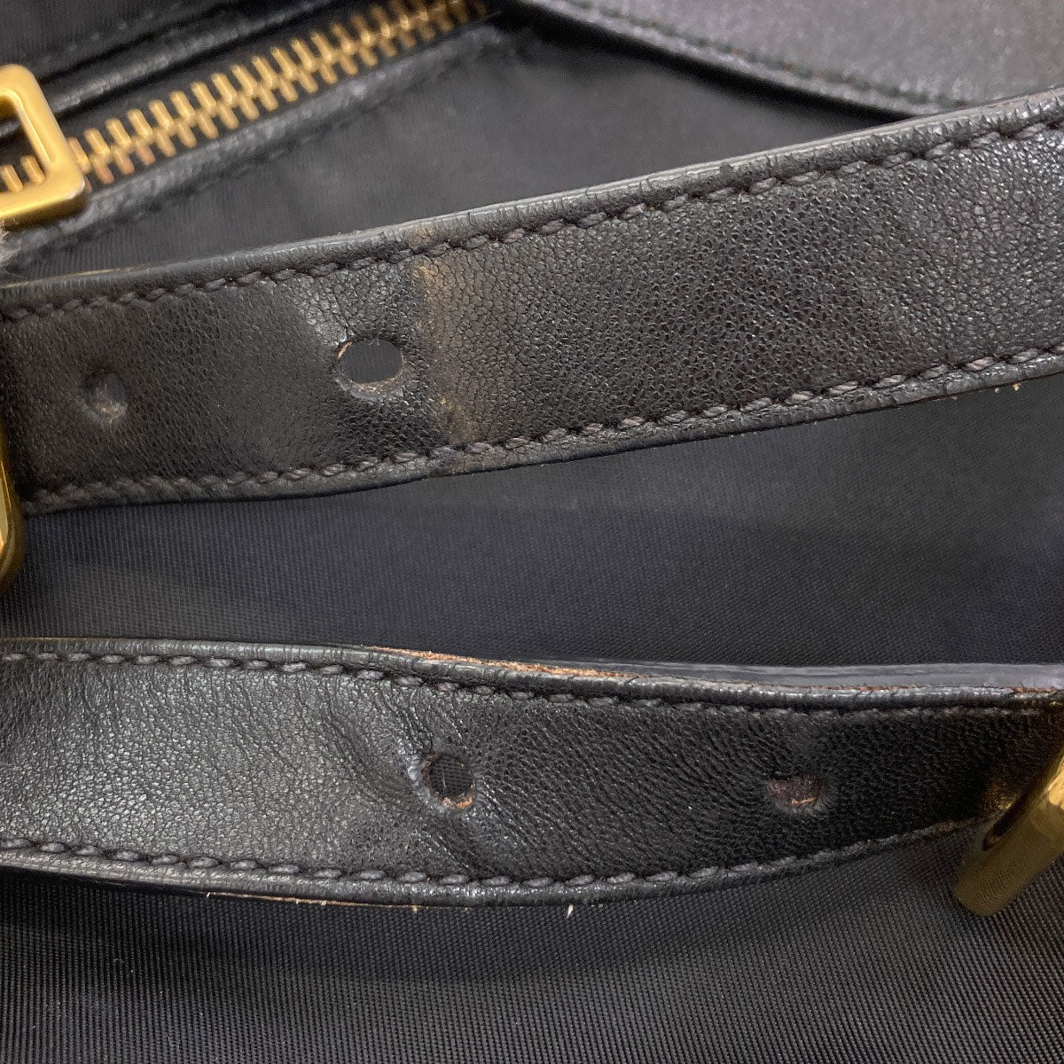 PRADA Logo Hardware Shoulder Bag Nylon Ladies [Used]