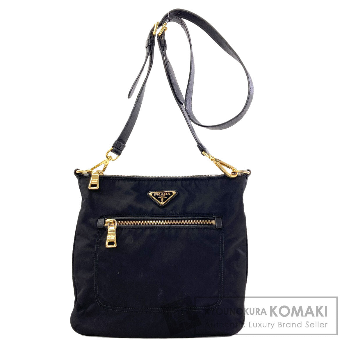 PRADA Logo Hardware Shoulder Bag Nylon Ladies [Used]