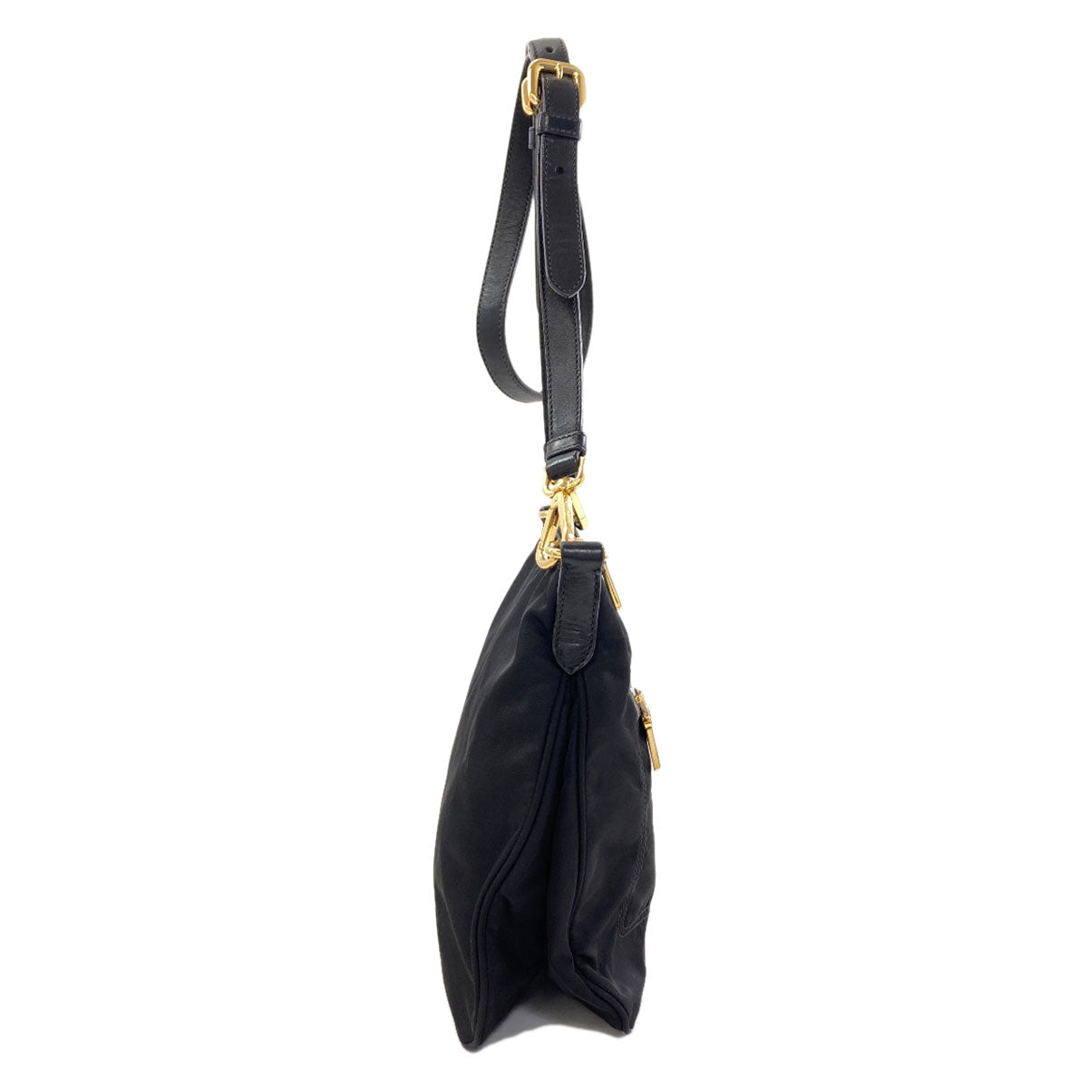 PRADA Logo Hardware Shoulder Bag Nylon Ladies [Used]