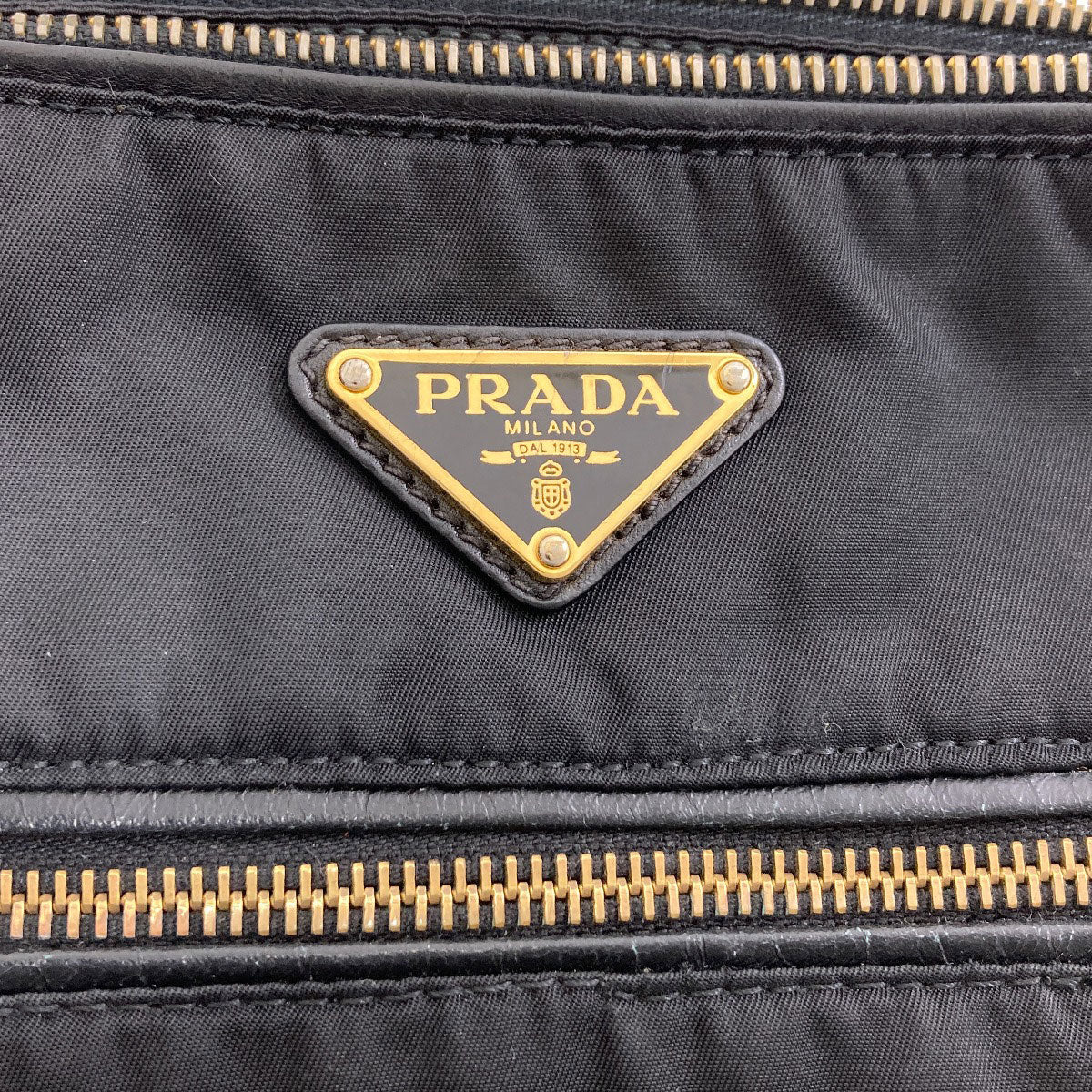 PRADA Logo Hardware Shoulder Bag Nylon Ladies [Used]