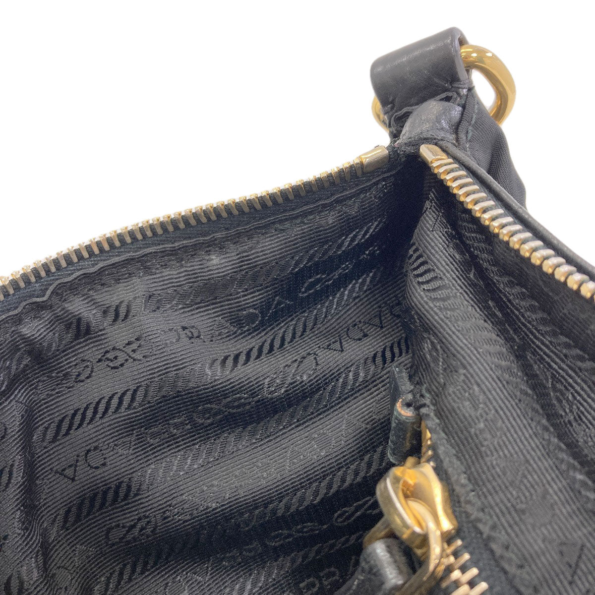 PRADA Logo Hardware Shoulder Bag Nylon Ladies [Used]