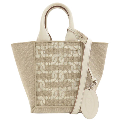 TODS 2WAY Handbag Canvas Ladies [Used]