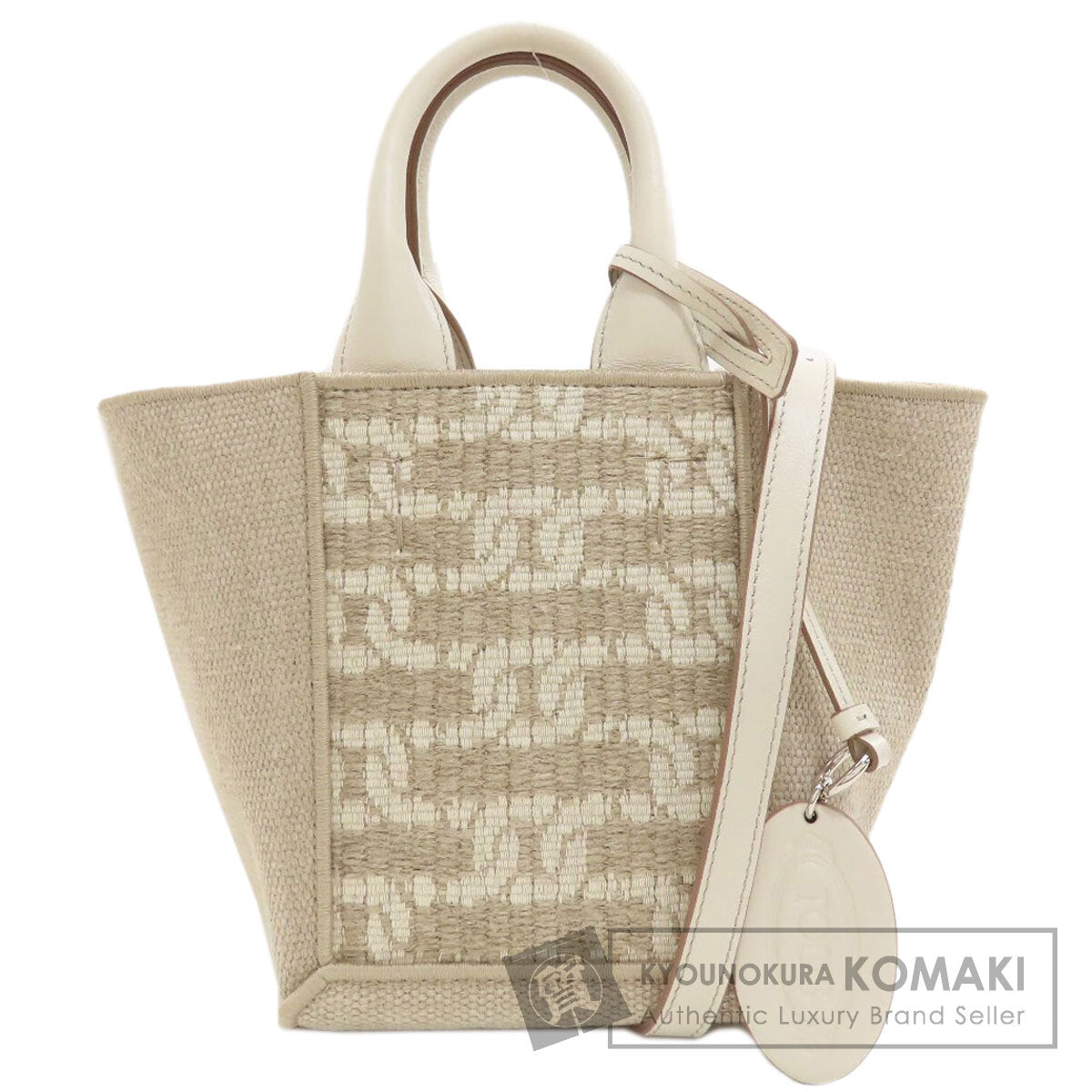 TODS 2WAY Handbag Canvas Ladies [Used]