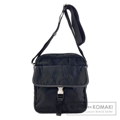 PRADA Long Shoulder Logo Hardware Shoulder Bag Nylon Ladies [Used]