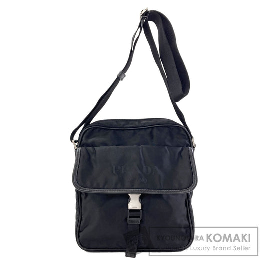PRADA Long Shoulder Logo Hardware Shoulder Bag Nylon Ladies [Used]