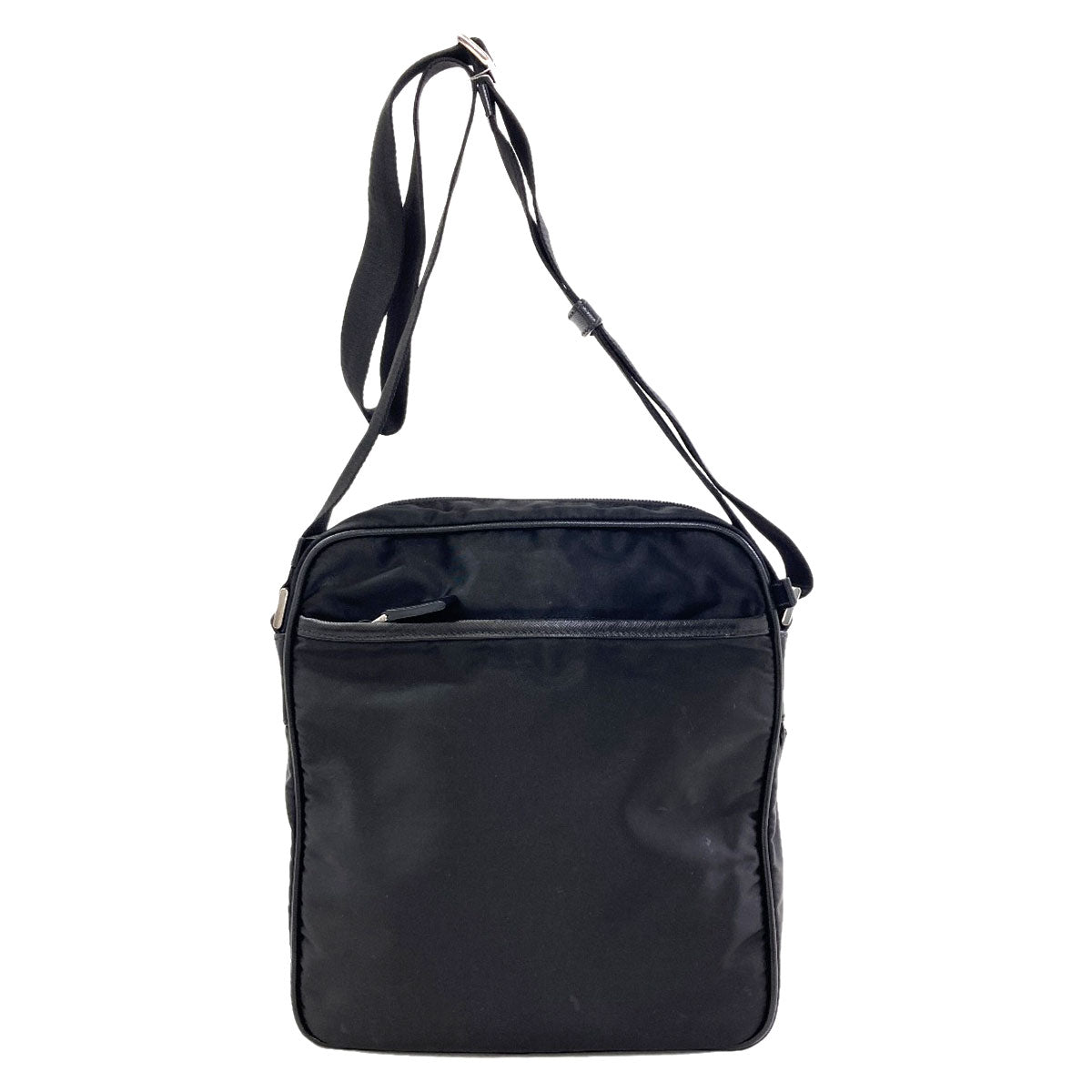 PRADA Long Shoulder Logo Hardware Shoulder Bag Nylon Ladies [Used]