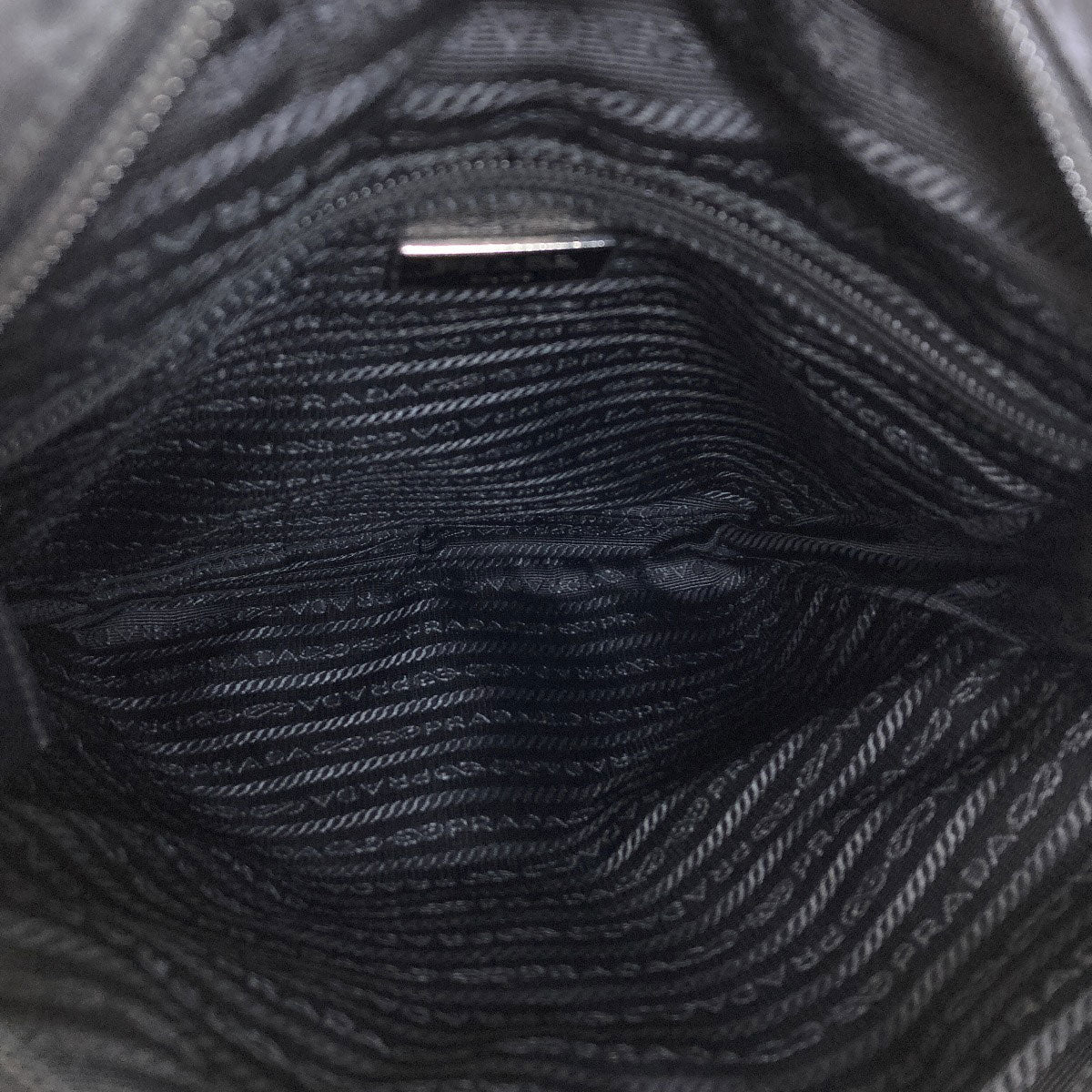 PRADA Long Shoulder Logo Hardware Shoulder Bag Nylon Ladies [Used]