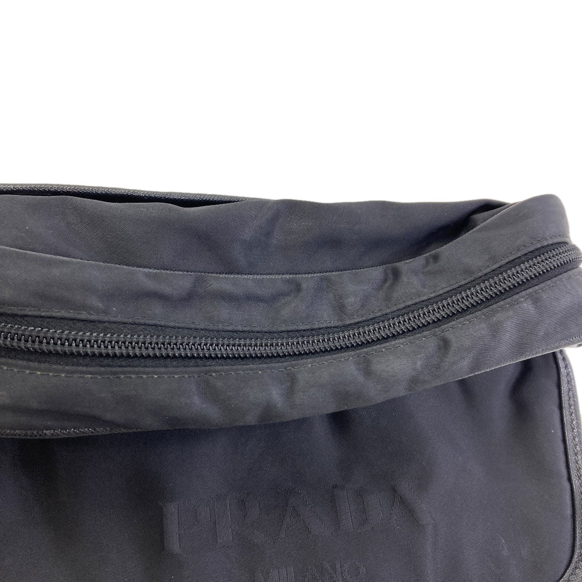 PRADA Long Shoulder Logo Hardware Shoulder Bag Nylon Ladies [Used]