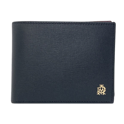Dunhill Belgrave Bifold Wallet with Coin Pocket Leather mens [Used]