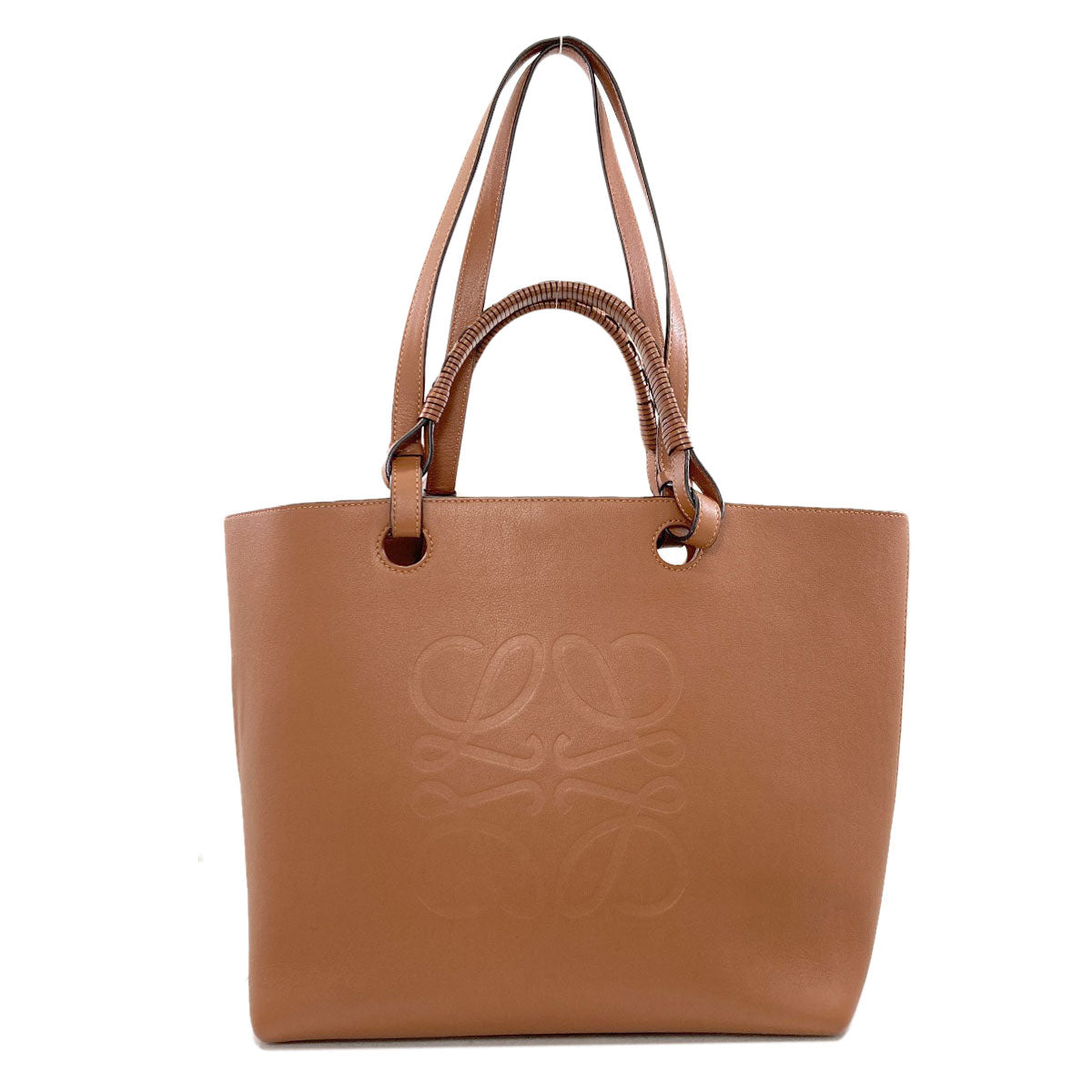 LOEWE Anagram 2WAY Tote Bag Calf Ladies [Used]