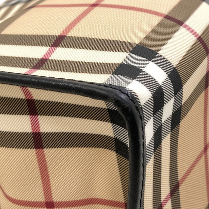 BURBERRY Burberry Check Tote Bag PVC Ladies [Used]