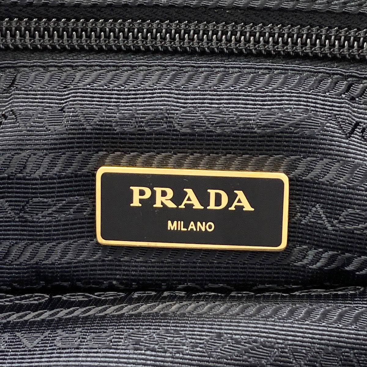 PRADA Logo hardware quilting Tote Bag Nylon Ladies [Used]