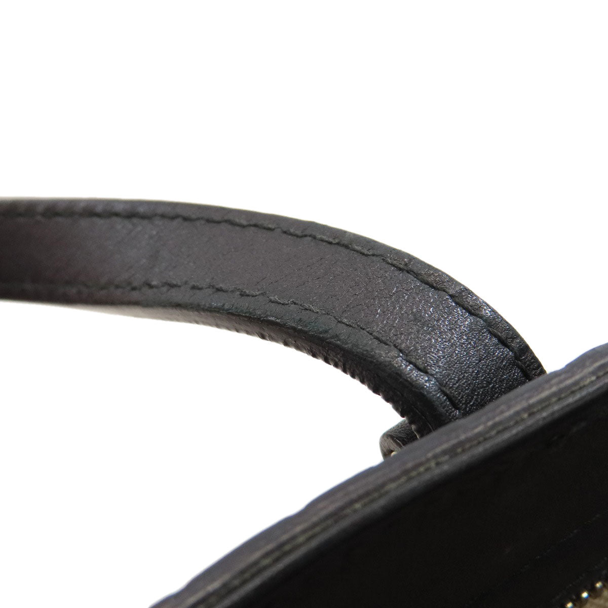 GUCCI 449241 Outlet GG Signature Microsima 2WAY Handbag Leather Ladies [Used]