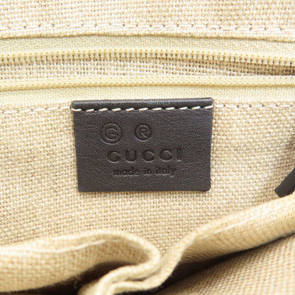 GUCCI 449241 Outlet GG Signature Microsima 2WAY Handbag Leather Ladies [Used]