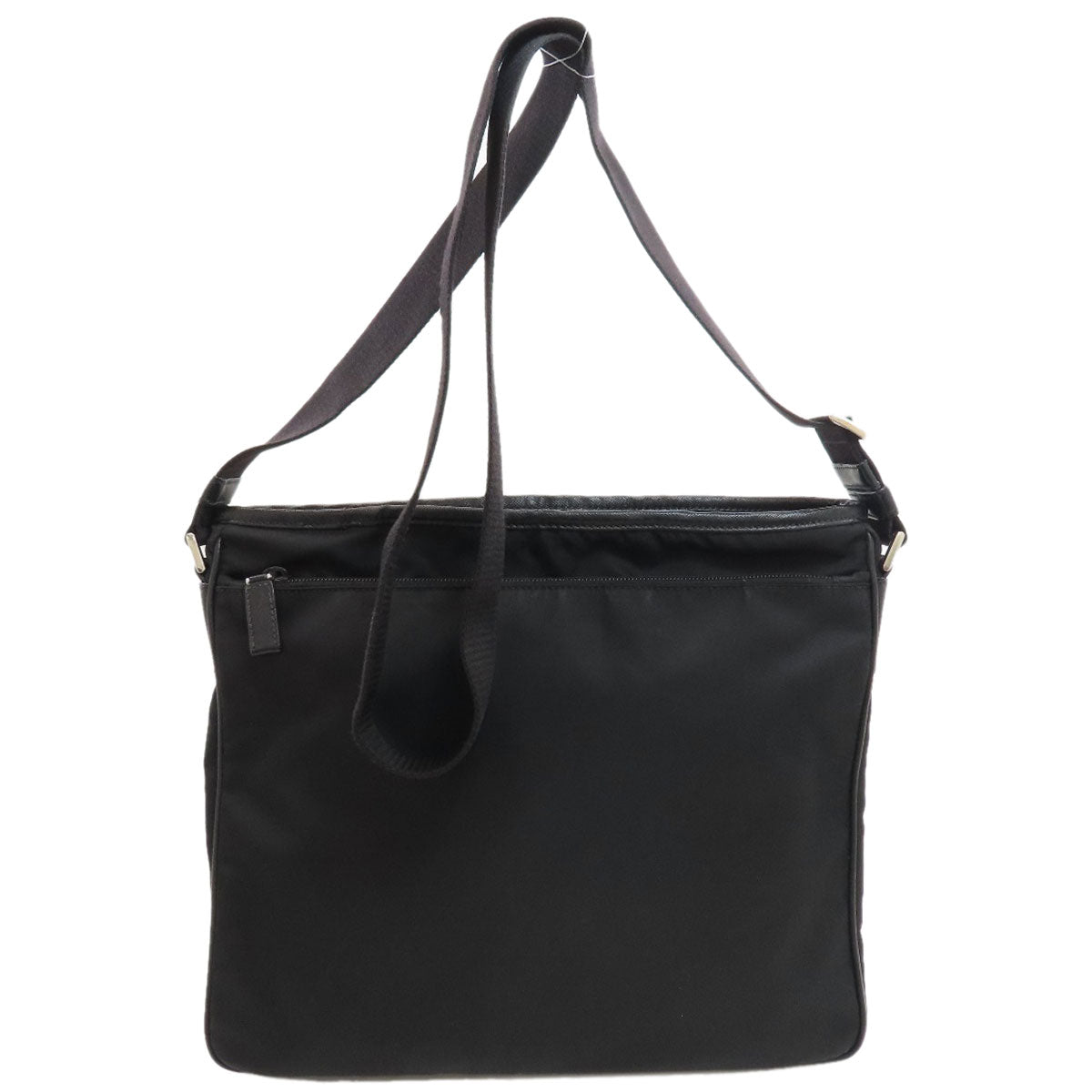 PRADA Long Shoulder Logo Hardware Shoulder Bag Nylon Ladies [Used]