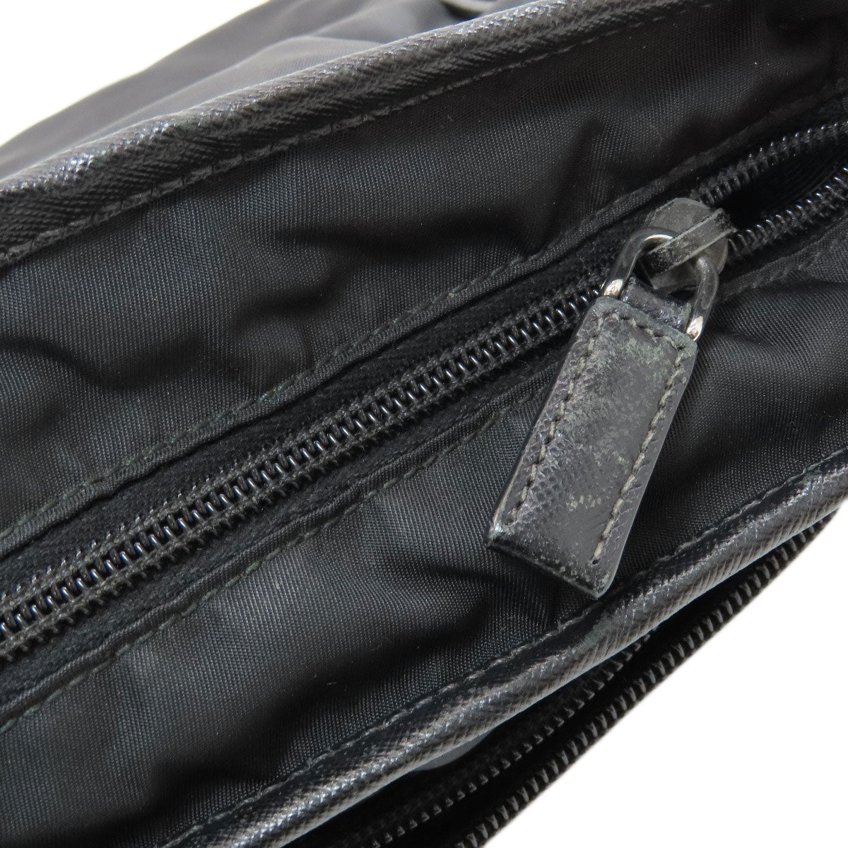 PRADA Long Shoulder Logo Hardware Shoulder Bag Nylon Ladies [Used]