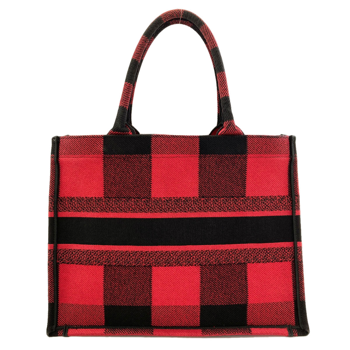 CHRISTIAN DIOR Book tote Tote Bag Canvas Ladies [Used]