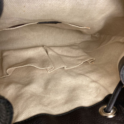 GUCCI 370833 Bamboo Fringe Backpack Â· Daypack Calf Ladies [Used]