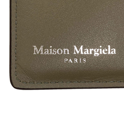 MaisonMargiela 4 stitches Bifold Wallet with Coin Pocket Leather Ladies [Used]