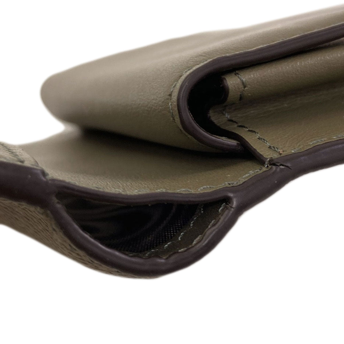 MaisonMargiela 4 stitches Bifold Wallet with Coin Pocket Leather Ladies [Used]
